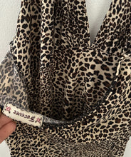Load image into Gallery viewer, 90’s tag forever21 leopard halter dress
