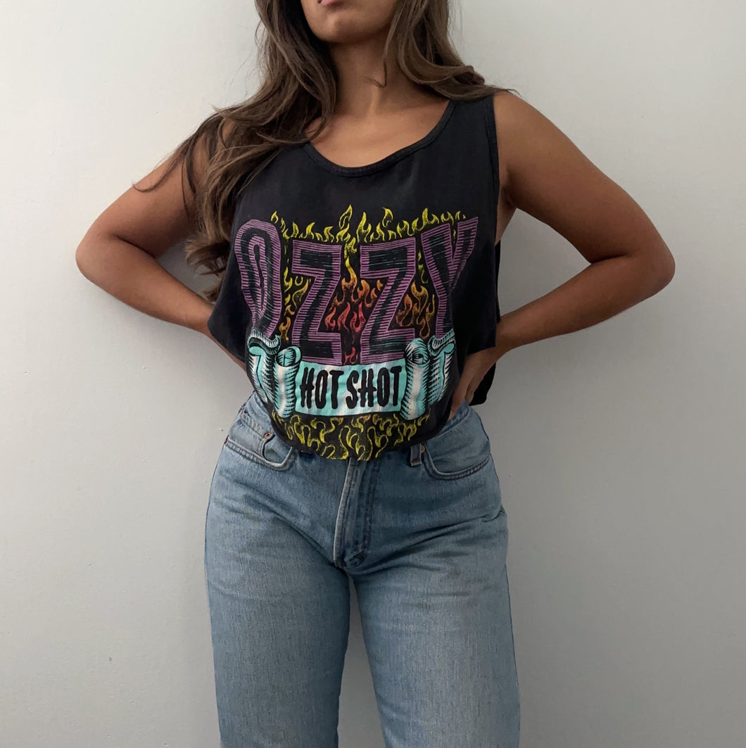 Cropped Ozzy tank