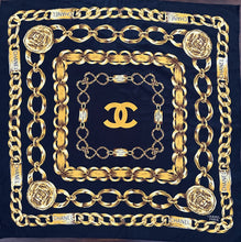 Load image into Gallery viewer, 90&#39;s Chanel Paris silk scarf
