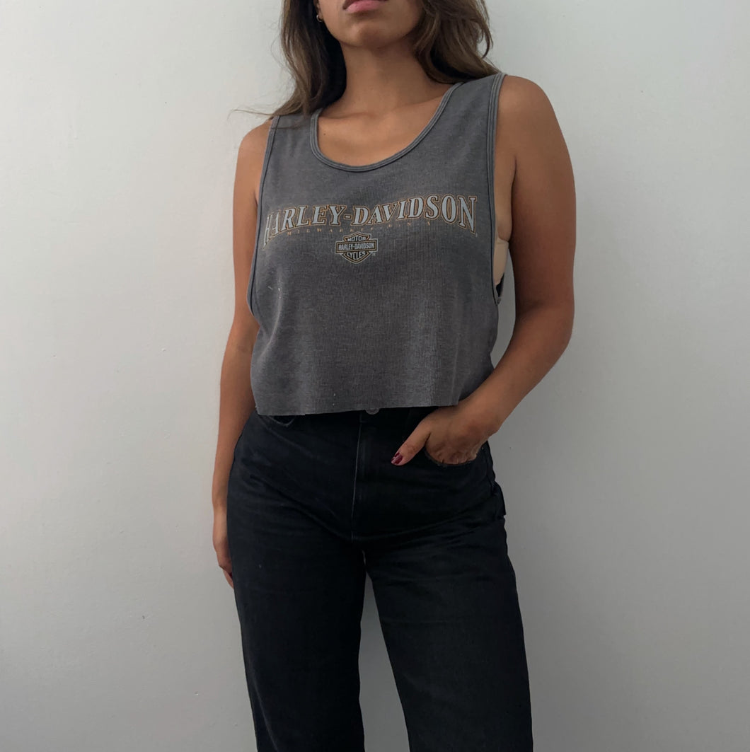 Harley Davidson cropped tank