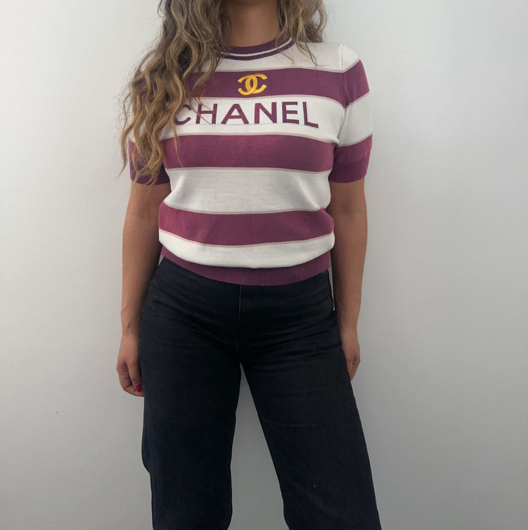 Chanel Striped blouse