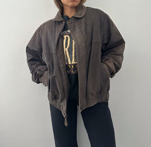 Load image into Gallery viewer, London Fog Leather bomber
