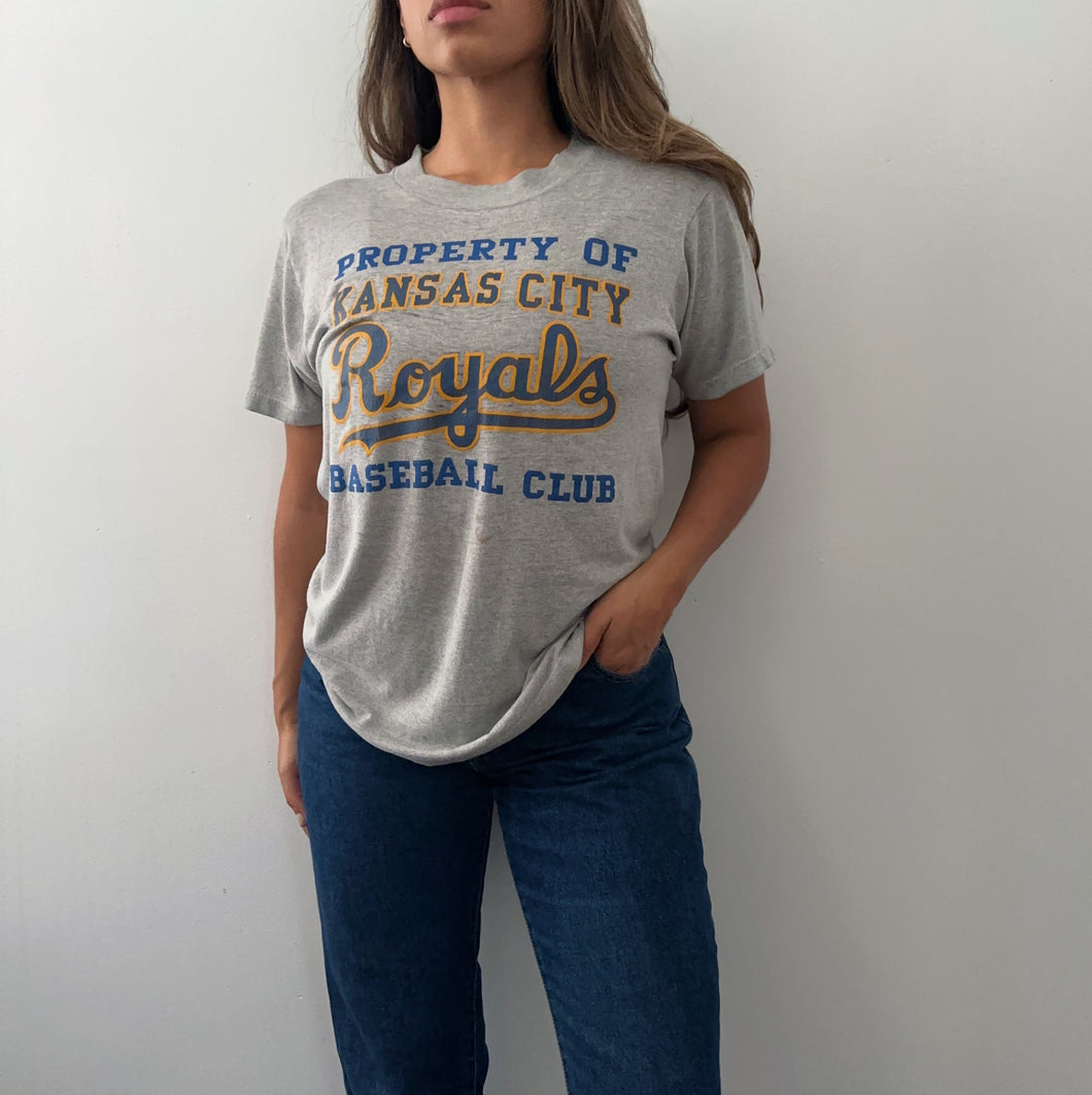 80's Kansas city Royals baseball tee