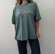 Load image into Gallery viewer, Oversized Harley distressed tee
