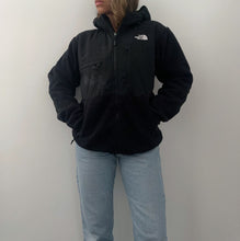 Load image into Gallery viewer, Hooded The North Face fleece jacket
