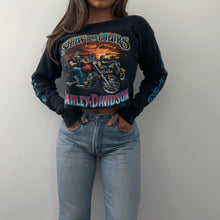 Load image into Gallery viewer, 90&#39;s cropped harley Davidson
