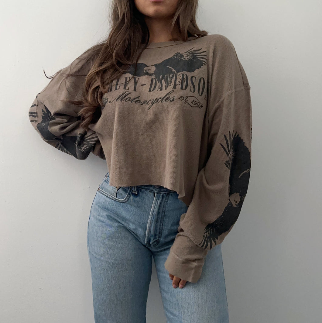 2008 Cropped Harley Davidson thermal