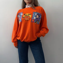 Load image into Gallery viewer, Vintage Mickey &amp; Minnies Halloween mockneck sweater
