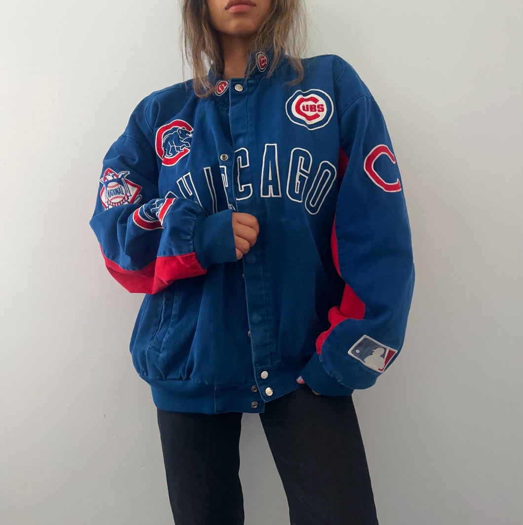 90's Cubs bomber jacket