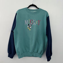 Load image into Gallery viewer, 90&#39;s Mickey color block sweater
