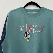 Load image into Gallery viewer, 90&#39;s Mickey color block sweater
