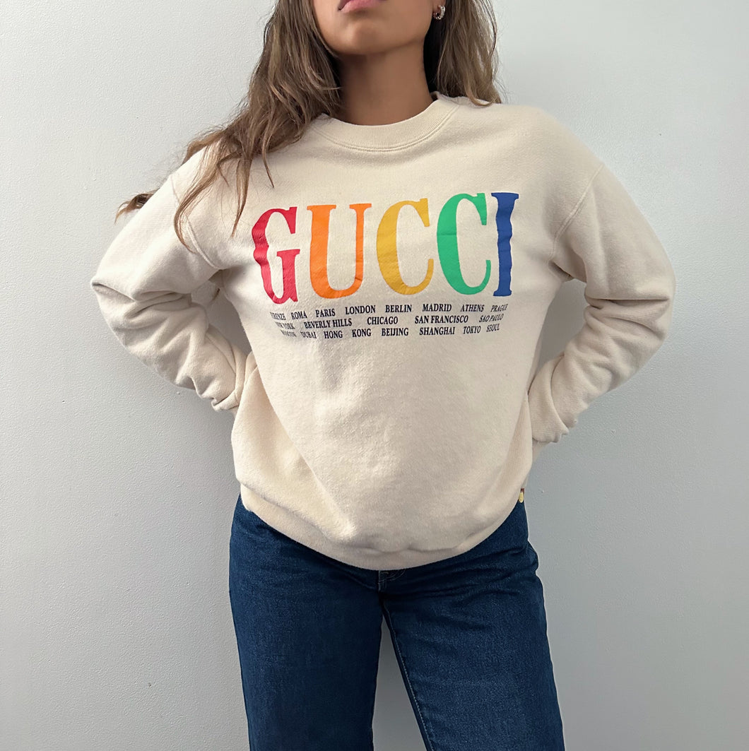 90's Bootleg Gucci sweatshirt