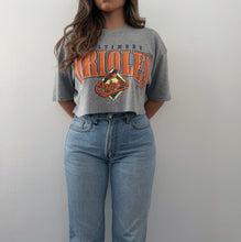 Load image into Gallery viewer, 1999 Cropped Orioles tee
