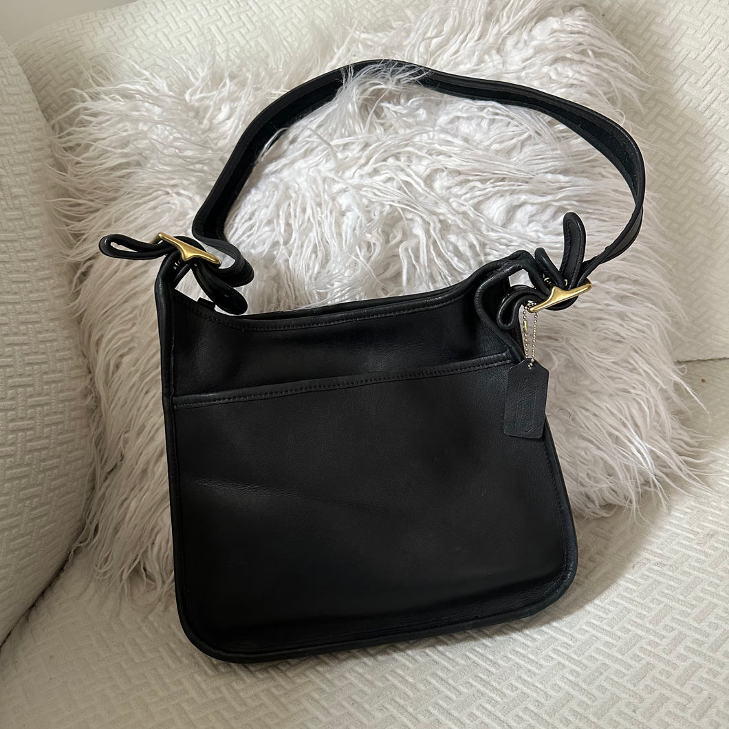 Vintage Coach Legacy zip bag