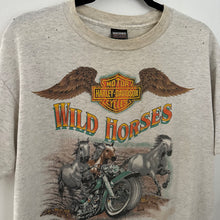 Load image into Gallery viewer, 90&#39;s Harley Davidson wild horses tee

