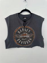 Load image into Gallery viewer, Cropped Honky tonk Harley Davidson tank
