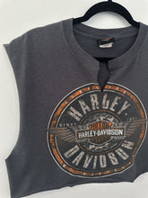 Load image into Gallery viewer, Cropped Honky tonk Harley Davidson tank
