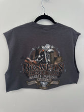 Load image into Gallery viewer, Cropped Honky tonk Harley Davidson tank

