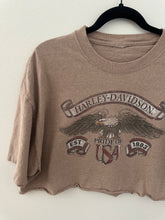 Load image into Gallery viewer, 2008 TX harley Davidson cropped tee
