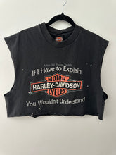 Load image into Gallery viewer, 1997 NYC Harley Davidson cropped tee
