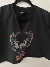Load image into Gallery viewer, Harley Davidson eagle crop tank
