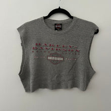 Load image into Gallery viewer, Harley Davidson Waffle knit cropped tank
