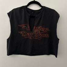 Load image into Gallery viewer, 2007 Cropped Harley Davidson tank

