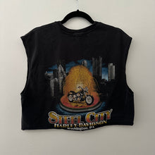 Load image into Gallery viewer, 2007 Cropped Harley Davidson tank
