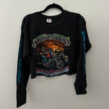 Load image into Gallery viewer, 90&#39;s cropped harley Davidson
