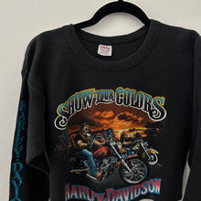 Load image into Gallery viewer, 90&#39;s cropped harley Davidson
