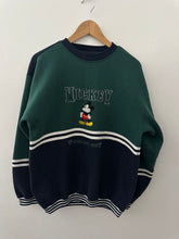Load image into Gallery viewer, 90&#39;s color block Mickey sweatshirt
