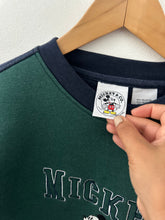 Load image into Gallery viewer, 90&#39;s color block Mickey sweatshirt
