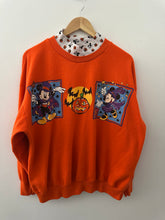 Load image into Gallery viewer, Vintage Mickey &amp; Minnies Halloween mockneck sweater
