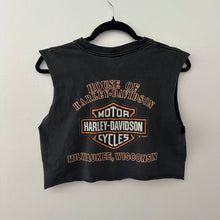 Load image into Gallery viewer, 2000 Cropped Harley Davidson tank

