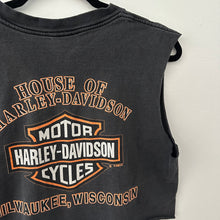 Load image into Gallery viewer, 2000 Cropped Harley Davidson tank
