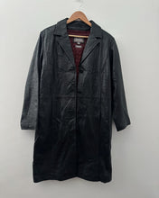 Load image into Gallery viewer, VINTAGE GENUINE LEATHER TRENCH
