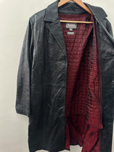 Load image into Gallery viewer, VINTAGE GENUINE LEATHER TRENCH
