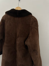 Load image into Gallery viewer, Vintage Shearling suede coat
