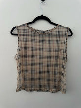 Load image into Gallery viewer, 1980 Burberry london sheer mesh tank top
