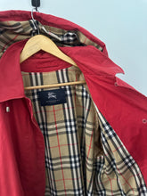 Load image into Gallery viewer, Rare Burberry hooded trench coat
