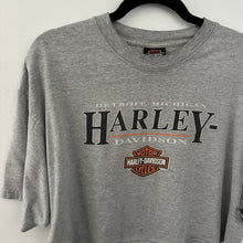 Load image into Gallery viewer, 2007 Detroit cropped Harley Davidson tee
