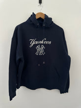 Load image into Gallery viewer, 90's Adidas x Yankees hooded sweater
