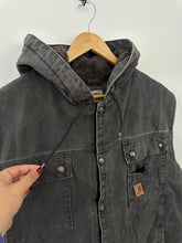 Load image into Gallery viewer, Carhartt sherpa lined hooded vest
