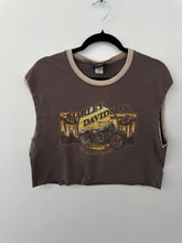 Load image into Gallery viewer, 2007 Cropped Harley Davison tank
