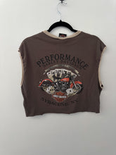 Load image into Gallery viewer, 2007 Cropped Harley Davison tank
