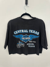 Load image into Gallery viewer, Cropped TX Harley Davidson tee
