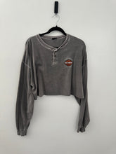 Load image into Gallery viewer, Cropped long sleeve harley Davidson
