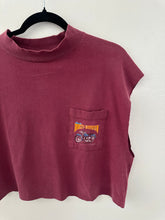Load image into Gallery viewer, 1995 cropped mock neck Harley Davidso tank
