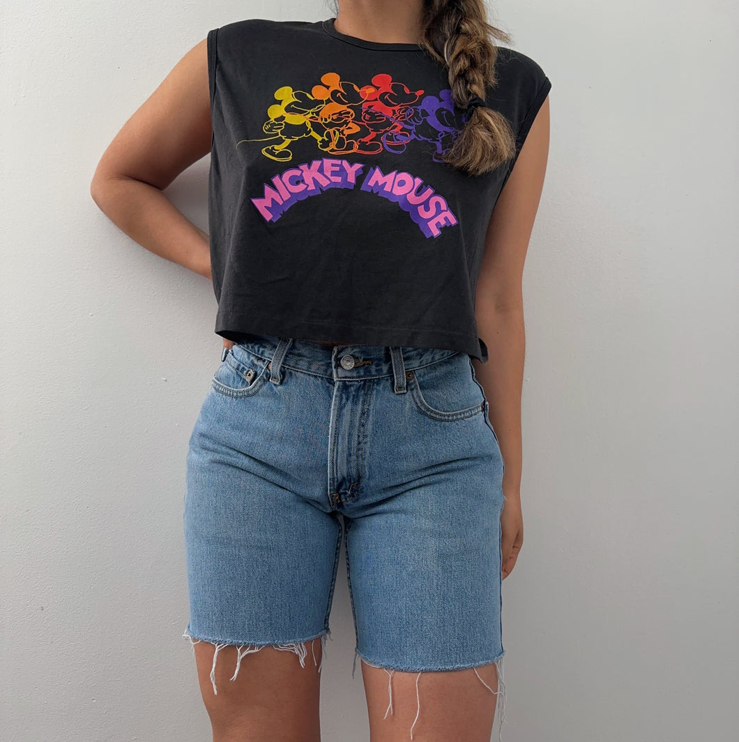 90'S Mickey Mouse crop tank
