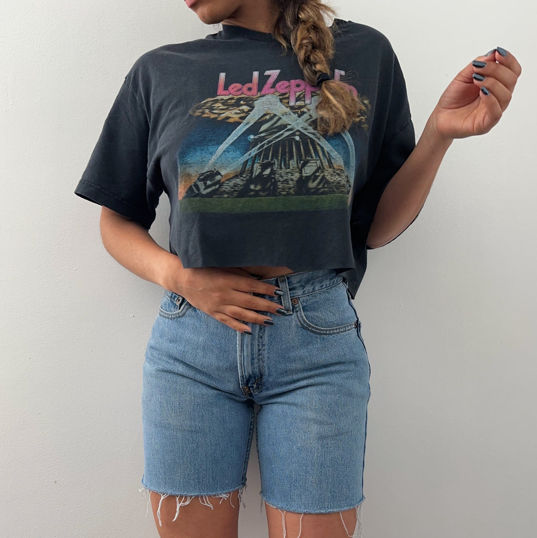 Cropped Led Zepellin tee